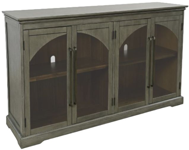 Jofran Inc. Archdale Gray 4-Door Accent Cabinet-0
