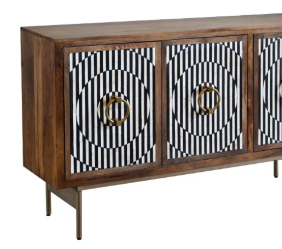 Jaipur Furniture Reidel Brown Cabinet-1