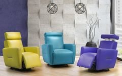 Bugatti Design Sole Electric Swivel Rocker Recliner