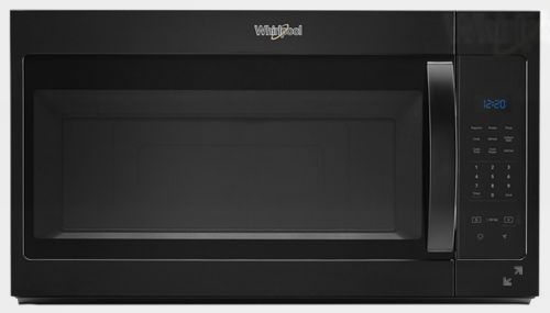 Whirlpool® 1.7 Cu. Ft. Black Over The Range Microwave-0
