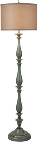 Stylecraft Blue-Green/Brown Floor Lamp-1