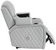 ACME Furniture Elonzo Light Gray Power Recliner with Power Headrest-4