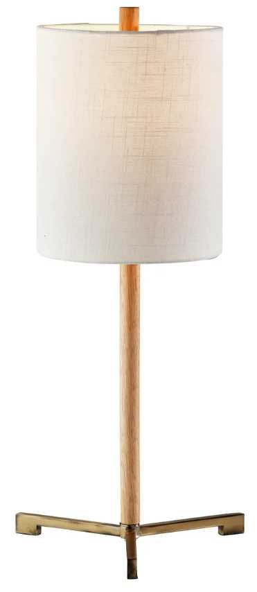 Adesso® Maddox Antique Brass Table Lamp-0