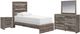 Signature Design by Ashley® Graystorm 4-Piece Brown Gray Twin Bedroom Set-0