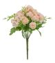 A & B Home Pink Faux Hydrangea Pom Pom-0