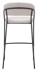 Zuo® Modern Josephine Cream Barstool-2