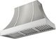 AGA Cascade 48" Stainless Steel Wall Mounted Range Hood  with Polished Chrome Trim-0