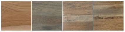 Country View Woodworking Customizable Bakersfield Hickory Top 42" Dining Table with 2-Leaves and Brown Maple Base-3