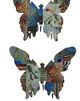 A & B Home 2-Piece Multi-Colored Butterfly Wall Hook Set-1
