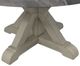 American Wholesale Furniture Whitney Grey Cocktail Table with White Base-2