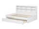 Carter Full White Bed with Trundle-4