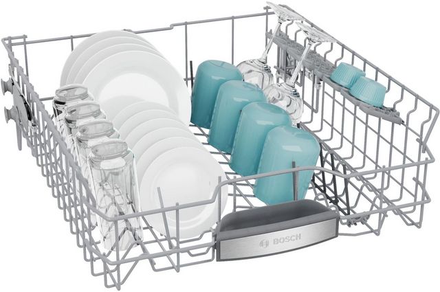 Bosch® 500 Series 24'' Anti Fingerprint Stainless Steel Top Control Built In Dishwasher-9