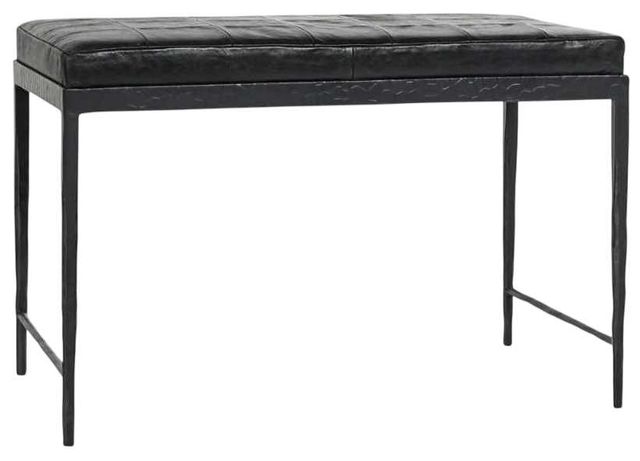 Classic Home Dark Bronze/Onyx Black 28" Bench-0