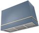 AGA Loge 48" Stone Blue Wall Mounted Range Hood  with Polished Brass Trim-0
