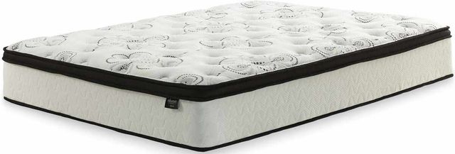 Signature Design by Ashley® Nashburg 2-Piece Black/White Queen Metal Bed Set-2