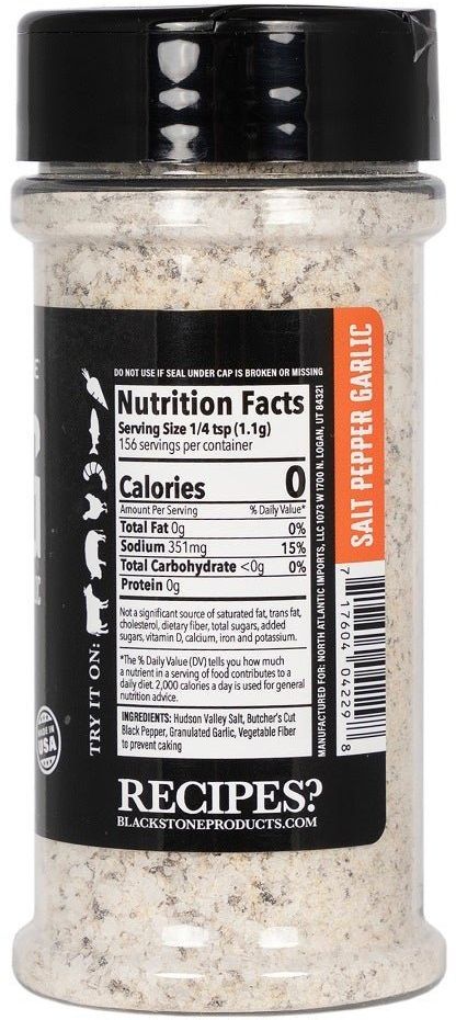 Blackstone® Salt, Pepper, and Garlic Seasoning-1
