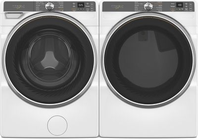 High Capacity Whirlpool Front Load Pair