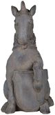 A & B Home Deep Gray Unicorn statue-1