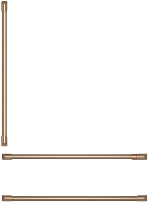 Café™ Brushed Bronze Refrigeration Handle Kit-0