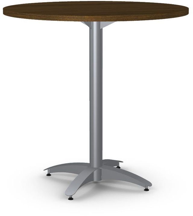 Amisco Judy Walnut Veneer Bar Table-0