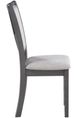 New Classic® Home Furnishings Amy 2-Piece Gray Dining Chair-3