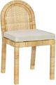 TOV Furniture Amara Natural Arched Rattan Dining Chair-0