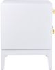 TOV Furniture by TOV Luxe White Mila Lacquer Side Table-4