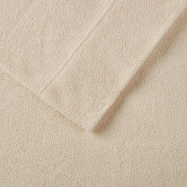 Olliix by True North by Sleep Philosophy Khaki King Micro Fleece Sheet Set-2