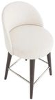 Fairfield® Customizable Ivy Swivel Counter Stool with Charcoal Legs-4