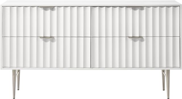 Meridian Furniture Modernist White Dresser-2