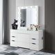 Global Furniture USA Ella 3-Piece White Vanity Set with Speaker-4