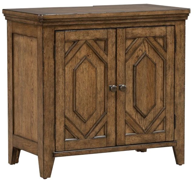 Liberty Furniture Carolina Park Amber Brown Bedside Chest-0