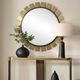 Uttermost® Toluca Brass Round Mirror-1