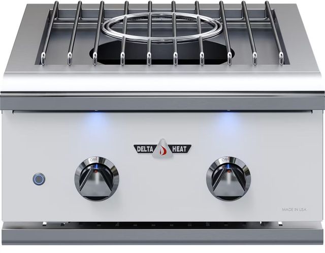 Delta Heat 22" White Double Side Burner -0