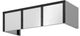 Zephyr Designer Collection 36'' x 12'' Matte Black Duct Cover Banding Kit -0