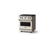Viking® 5 Series 30" Pure White Pro Style Gas (NG) Range with Polished Chrome Trim-2