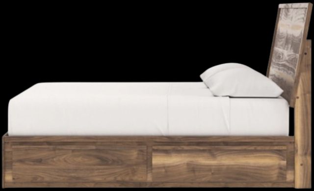 Signature Design by Ashley® Chirason Brown King Storage Panel Bed-4