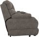 Catnapper® Regenerator Umber Dual Power Recliner Loveseat with Power Adjustable Headrest and Lumbar-3