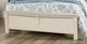 Vaughan-Bassett Chestnut Creek Alpaca Queen Panel Bed with Upholstered Bench Footbaord-2