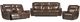 Parker House® Jameson Hickory 3-Piece Power Reclining Seating Set-0