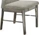New Classic® Home Furnishings Lennox Gray/Silver Dining Side Chair-3