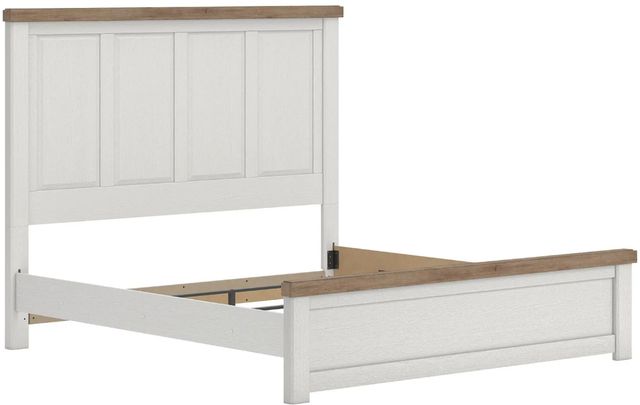 Benchcraft® Savonport Brown/White King Panel Bed-3