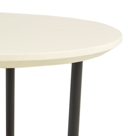 Olliix by Madison Park Beaumont White/Natural End Table-2