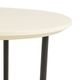 Olliix by Madison Park Beaumont White/Natural End Table-2