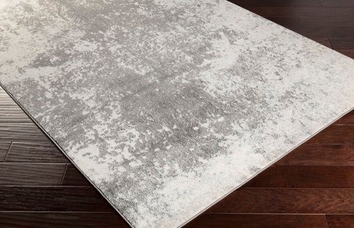 Surya Aberdine Gray 3'x7' Runner Rug-1