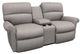 La-Z-Boy® Robin Smoke Power Reclining Loveseat with Console, Headrest, and Lumbar-0