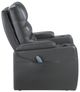 Homelegance® Rose Hill Gray PHomelegance® Rose Hill Gray Power Recliner with Power Headrestower Reclining Chair with Power Headrest-3