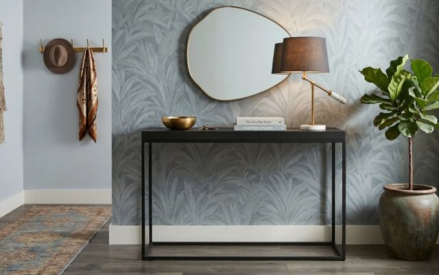 Sunny Designs™ Jax Black Medium Console Table-1