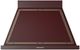 Ilve® Nostalgie II Noblesse 40" Burgundy Wall Mounted Range Hood with Burnished Trim-0
