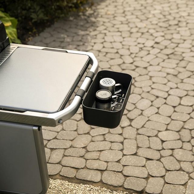 Weber® Works™ Black Griddle Condiment Holder-3